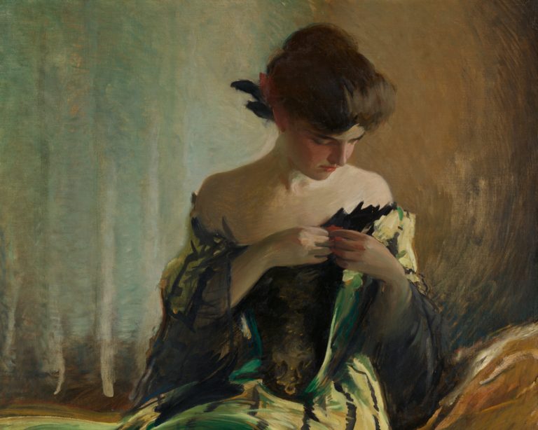 Study in Black and Green cut